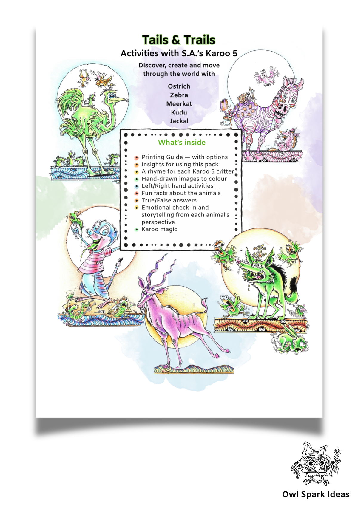 Colourful Safari: Karoo 5 — Tails & Trails