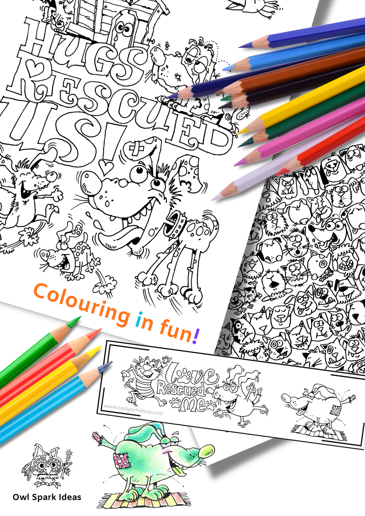 Love Rescued Me! — Digital Story & Activity Book