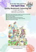 ErrAtic Tales — Quirky Bookmark Colouring Set