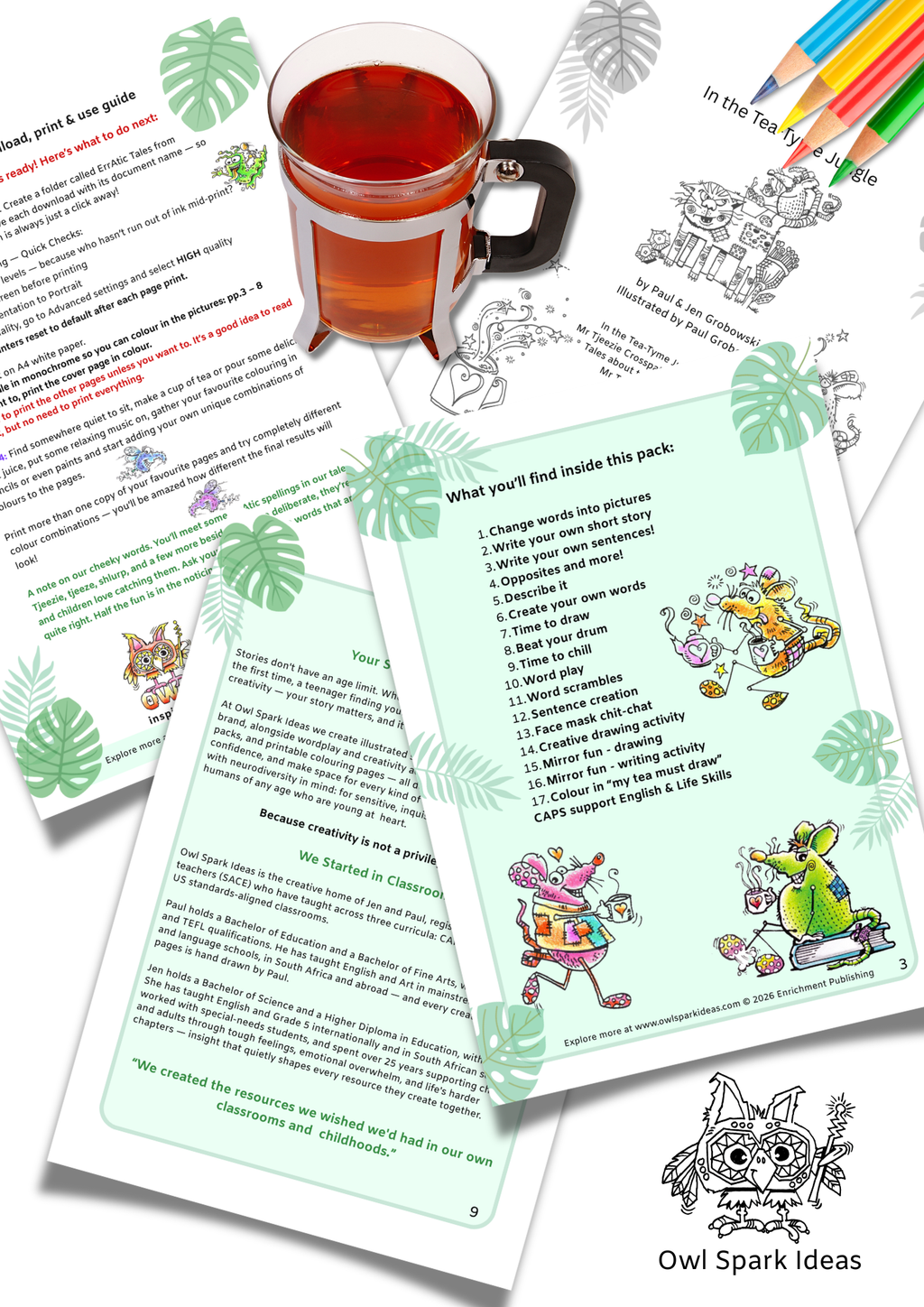 In the Tea-Tyme Jungle — Full Pack